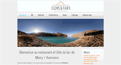 Desktop Screenshot of moiryresto.ch